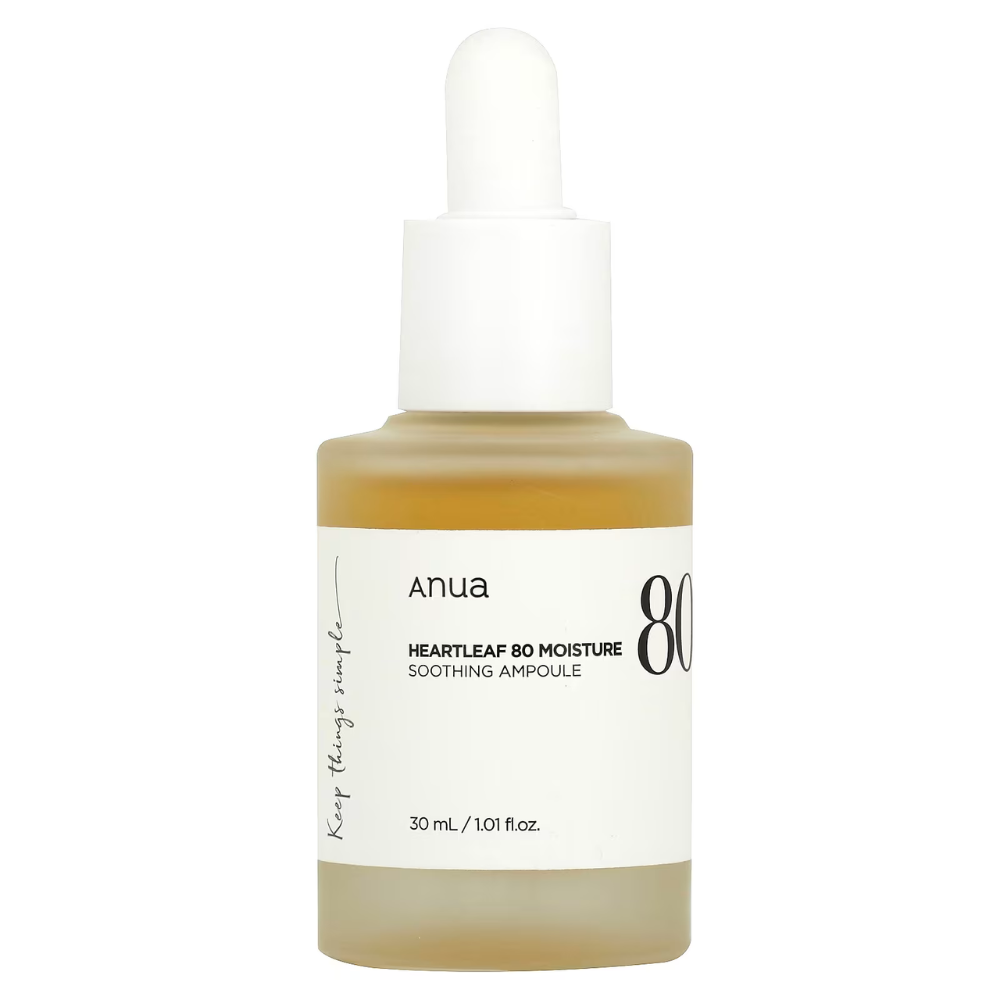 ANUA HEARTLEAF 80 MOISTURE SOOTHING AMPOULE