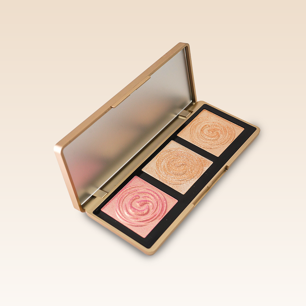GOLD Glow Highlighter Palette