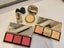 Foundation, compact powder ,blush palette, Highlighter Palette