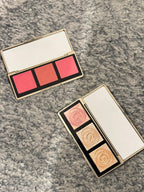 Blush palette and highlighter palette